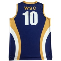 Maillot de basket-ball personnalisé en gros, 100% polyester, antibactérien, vêtements de basket-ball pour adultes