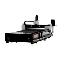 Machine de découpe laser CNC à fibre 1000W à faible coût, petite taille, pour stockage de feuilles, signalétique, format 1300-2500mm, prend en charge les formats AI et BMP