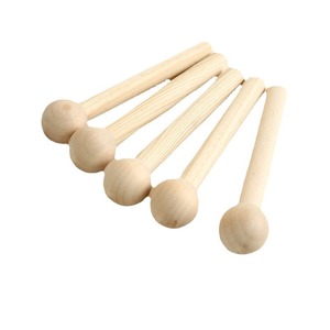 Wooden Pegboard Accessories Round Wooden Sticks <b>Pine</b> Material Durable For Connectors <b>Shelf</b> Supports - Product Image 2
