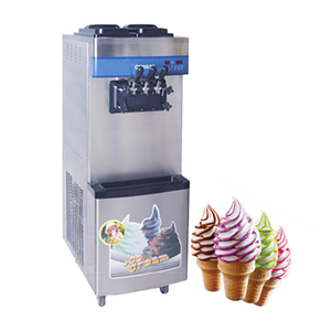 Automatico di nuovo 3 sapore <span class=keywords><strong>softy</strong></span> servire piccolo ice-cream maker commerciale in acciaio inox casa gelato cono gelato soft macchina - Product Image 1