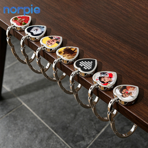<span class=keywords><strong>Ganci</strong></span> Pieghevoli per Borse da Tavolo in Lega di Zinco con Logo Personalizzato per Ufficio e Ristorante, Prezzo all'Ingrosso - Product Image 4
