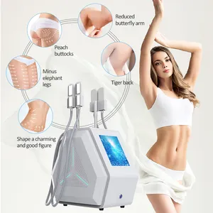 Skin lift Cryo plates Pads EMS stimulation Body placas Cryoskin Portable Weight Loss slimming Machine with 4 Cool Pads Handles