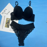 Ensemble soutien-gorge et culotte grande taille pour femme, modèle YWB082, respirant, pour adolescentes, tailles 40-46D, avec couleurs variées, à 2,15 dollars.