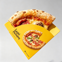 Emballage personnalisé en papier pour crêpes, cornets jetables, boîte à churros, emballage pour frites, support en papier pour gaufres glacées