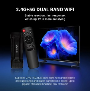 Système d'exploitation MX10 K, double Wifi, lecteur multimédia 4K, appareil <span class=keywords><strong>HD</strong></span>, clé <span class=keywords><strong>TV</strong></span> Android, clé <span class=keywords><strong>TV</strong></span> 905L, télécommande BT - Product Image 4