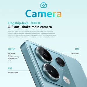 สมาร์ทโฟน Note 13 Pro รุ่น 8GB+256GB หน้าจอ 6.67 นิ้ว MIUI 14 Snapdragon 7s Gen 2 รองรับการชาร์จ 67W NFC 5G - Product Image 3