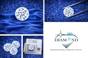 Diamant de laboratoire incolore de 0,75 ct, couleur D, VS1, taille idéale ronde, VS1, taille idéale |   Diamant de laboratoire Ultimate Brilliance - Certifié IGI CVD - Product Image 2