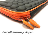 Funda Protectora para Portátil de Espuma de Burbujas, Suave, con Cierre, Absorbente de Impactos, Forro de Terciopelo Ultra Suave para Portátiles y Tablets de 10 y 12 Pulgadas