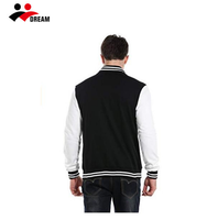 Vestes de baseball blanches pour hommes, manteau en molleton personnalisé, imprimé par sublimation, veste de Baseball, broderie, vente en gros, tendance