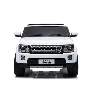 2019 licencia Land Rover asiento doble paseo en coche 12v bicicleta eléctrica para niños autos electrónicos para niños - Product Image 5