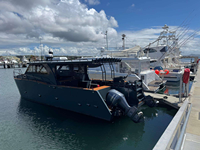Yacht de luxe 10m 36ft, catamaran en aluminium soudé, bateau de croisière à cabine, bateau de pêche sportif pour la plongée et le chartrage
