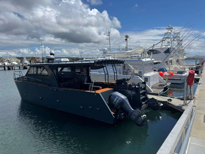 Yacht de luxe <span class=keywords><strong>10m</strong></span> 36ft aluminium soudé Catamaran cabine Cruiser passager pêche Sport bateau pour la plongée et la location - Product Image 2