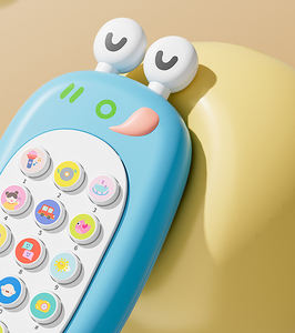Vente en gros de jouets musicaux pour bébés de <span class=keywords><strong>6</strong></span> à 12 <span class=keywords><strong>mois</strong></span>, téléphone portable pour bébé, jouets de simulation, téléphone portable pour bébé en forme d'escargot de dessin animé pour les enfants de 1 à 2 ans - Product Image 6