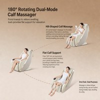 Fauteuil de massage 3D à gravité zéro C10 avec détection corporelle intelligente par IA et thérapie chauffante bilatérale pour la taille, idéal pour la maison et le bureau