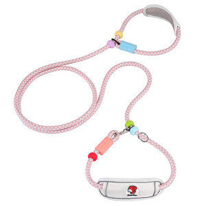 ใหม่เชือกจูงสุนัขมีโซ่ P-CHAIN, ขนาดกลางขนาดใหญ่กันระเบิดเชือกจูงสุนัขสำหรับเดินที่มีความปลอดภัยในการเดินเชือกจูงกันสะท้อนแสง - Product Image 2