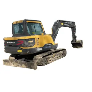 Retail Hot Sale Imported Used 6T Heavy Duty Digger Volvo EC60 Volvo Used Excavator For Sales