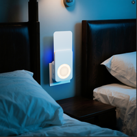Trampa para Moscas con Luz UV LED, Atrapa Insectos Electrónico para Interiores, Mata Mosquitos Enchufable, Equipo Eficiente para el Control de Plagas