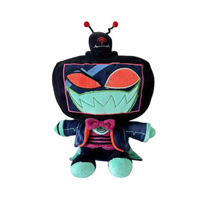 Peluche Hazbin Hotel 22 Cm – Bambola Imbottita In Peluche, Cuscino Anime Per Bambini E Fan, Morbido E Collezionabile