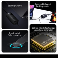 Multiprise multifonction de haute qualité, norme thaïlandaise, avec charge sans fil et charge rapide USB-C 65W, pour la maison et le dortoir