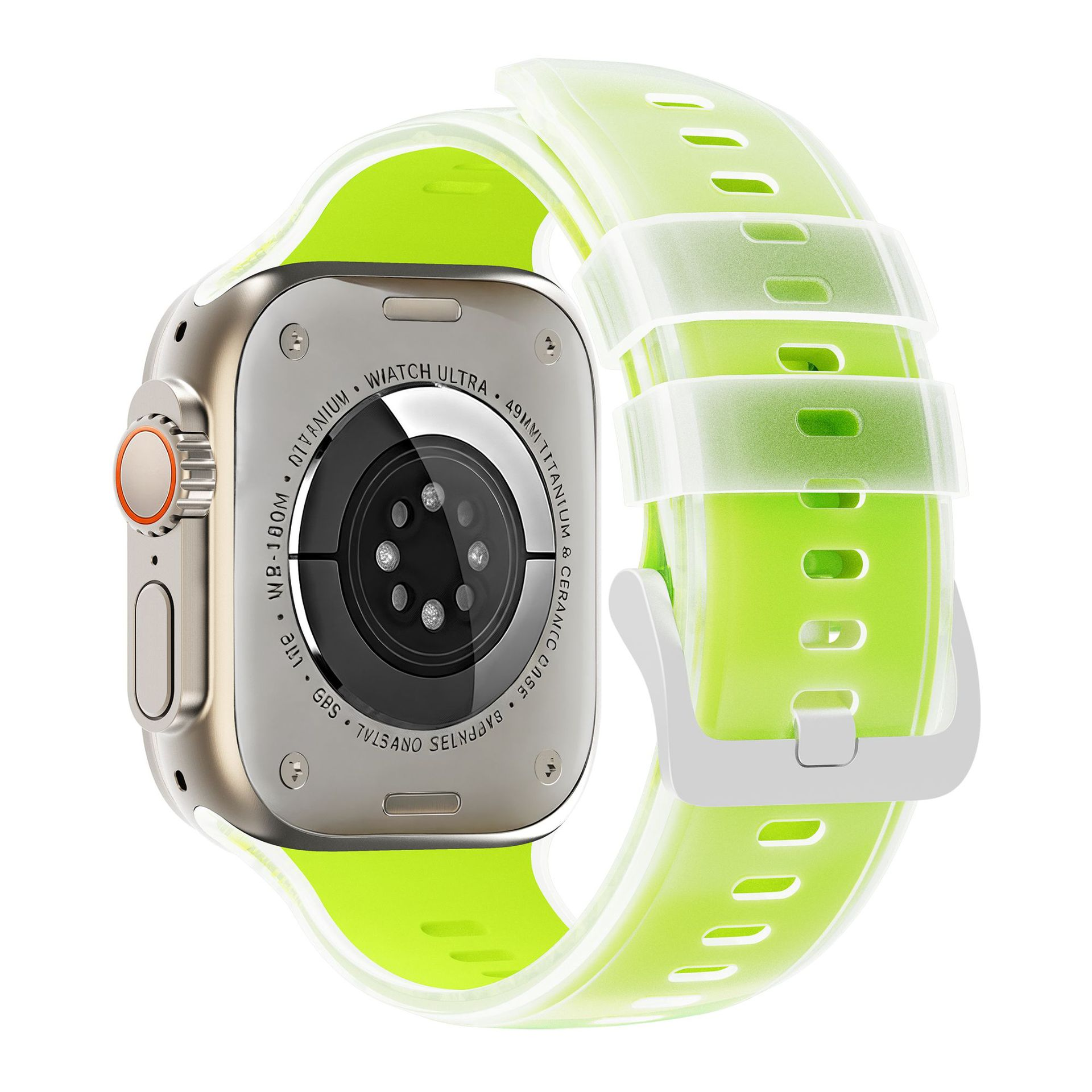 Vert tendre transparent