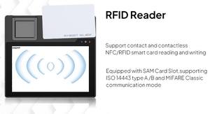 Nouvelle conception Android robuste biométrique Mobile M8D tablette avec FAP45 double deux empreintes digitales et <span class=keywords><strong>capture</strong></span> de visage pour l'inscription <span class=keywords><strong>d</strong></span>'identification - Product Image 6