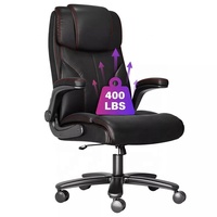 CA Ergonormic dossier haut brun inclinable verrouillage pivotant dessin Rock mobilier de bureau visiteurs chaise de direction pour le travail repos dormir