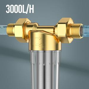 Purificateur d'eau Hailes entièrement en cuivre avec pré-filtre, filtre à eau central pour toute la maison, ultrafiltration - Product Image 2