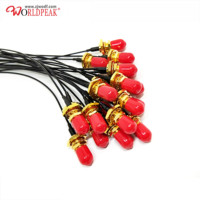Câble coaxial étanche RF Jumper 1.13/ 1.37mm SMA joint de cloison femelle IP67 vers câble coaxial d'antenne Wi-Fi UFL MHF