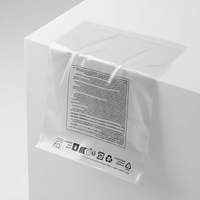 Grands sacs en plastique robustes et imperméables en PE pour déménagement, stockage et emballage d'articles ménagers volumineux