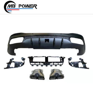 2020Y <span class=keywords><strong>GLE</strong></span> Classe W167 Diffuseur de pare-chocs arrière Embout d'échappement Nouvel état pour GLE63 - Product Image 1