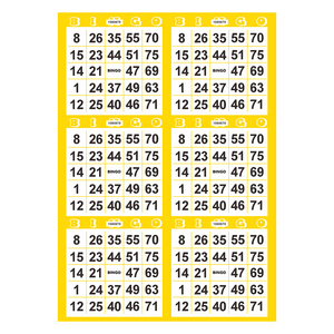 Nhà máy trực tiếp Bingo Giao hàng nhanh tùy chỉnh Bingo thẻ đặt hàng nhỏ nặng và tùy chỉnh - Product Image 6