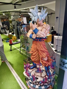 Estatuas de Resina de <span class=keywords><strong>Goku</strong></span> de Tamaño Real Personalizadas al por Mayor, Esculturas de Anime Japonés de Fibra de Vidrio <span class=keywords><strong>para</strong></span> Decoración del Hogar y Tiendas - Product Image 5