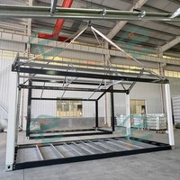 Maisons conteneurs modulaires à structure détachable, bâtiments préfabriqués sur le marché européen