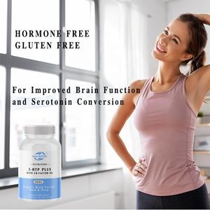 OEM 5-HTP Plus, Normal sağlıklı uykuyu korumak ve % B6-60 vitamini ile refah-5htp takviyesi duygusu yaratmak için sam-e ile - Product Image 3