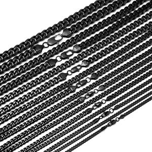 सोने की प्लेटेड हिप हॉप श्रृंखला मीमी क्यूबन लिंक हार आभूषण स्टेनलेस स्टील चेन हार स्टेनलेस स्टील चेन हार - Product Image 5