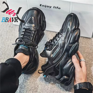 Zapatos Deportivos Transpirables para Hombre 2025, Plantilla Ligera para Aumentar la Altura, para Correr - Product Image 4