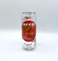 Kersen sap 350ml bruisend PET blikje Private Label vruchtensap