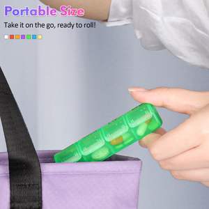 Оптовая продажа 28 отделений NBBLUESKY, пластиковая коробка для таблеток, 7 дней в неделю - Product Image 2