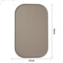 Tapis d'alimentation pour animaux de compagnie de qualité alimentaire antidérapant chien chat bol tapis eau plateau de nourriture tampon d'alimentation napperon étanche Silicone tapis de nourriture pour animaux de compagnie - Product Image 3