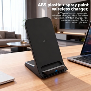 Chargeur sans fil magnétique 15W, support vertical antidérapant en silicone pour la maison, le bureau et les jeux - Product Image 2