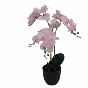 Meest Populaire Kunstmatige Orchidee Plant Mini Zijde Bloem Realistische
