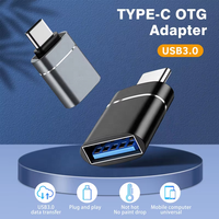 Adaptateur USB-C mâle vers USB 3.0 femelle avec éclairage pour MacBook Pro, iPhone 15 Plus, iPad Pro et autres appareils Type-C Thunderbolt 3