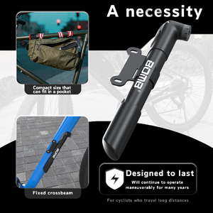 Bomba de Aire Telescópica para Bicicleta de Alta Calidad BOMB, Inflador de Neumáticos Portátil, Bomba Manual para Bicicleta - Product Image 4
