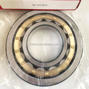 ตลับลูกปืนซีเอ็นซีความเร็วสูงตลับลูกปืนลูกกลิ้งแบบกรงทรงกระบอกทำจากทองเหลือง <span class=keywords><strong>NU330</strong></span> NU328 NJ322 NU324แบริ่ง NU322 - Product Image 2
