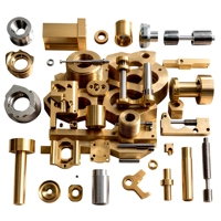 Personnalisation en masse de pièces en laiton usinées CNC – Usinage de précision avec services de tournage et de perçage