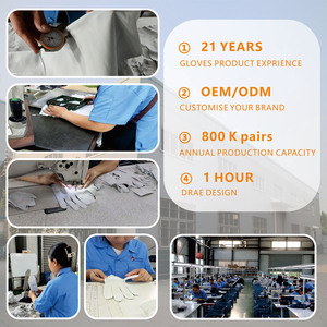 قفازات جولف رجالية بأصابع كاملة قابلة للتنفس ومقاومة للماء - تصنيع حسب الطلب، جلد صناعي فاخر أصلي، علامة تجارية خاصة، بيع بالجملة، مع حلقة تثبيت - Product Image 5