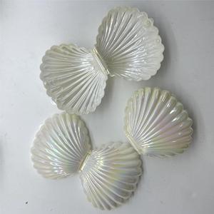 Creative <strong>Personalized</strong> Pearl White Pearlescent Electroplated Large Shell Wedding Candy Box Lucky Draw <strong>Gift</strong> Box for Welcome <strong>Gifts</strong> - Product Image 6