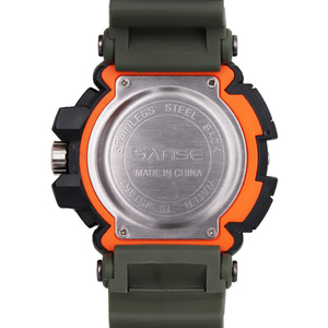 Reloj <span class=keywords><strong>Sanse</strong></span> S-2066 Camuflaje para Hombre, Reloj Deportivo Resistente al Agua, Relojes Originales de Fábrica, Reloj de Pulsera Digital Analógico de Doble Hora - Product Image 5