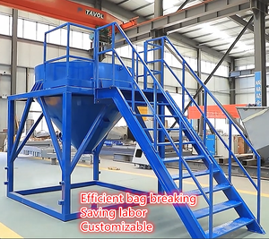 SDDOM zakbrekende cementhopper silo voor het openen en overbrengen van materialen - Product Image 6