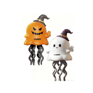 Muñeco Bailarín de Calabaza Fantasma de Halloween de Dibujos Animados, Juguete Novedoso para Bebés, Juego de Gateo, Alivio del Estrés y Juguete de Broma Toysmax Unisex Edades 2+ - Product Image 2